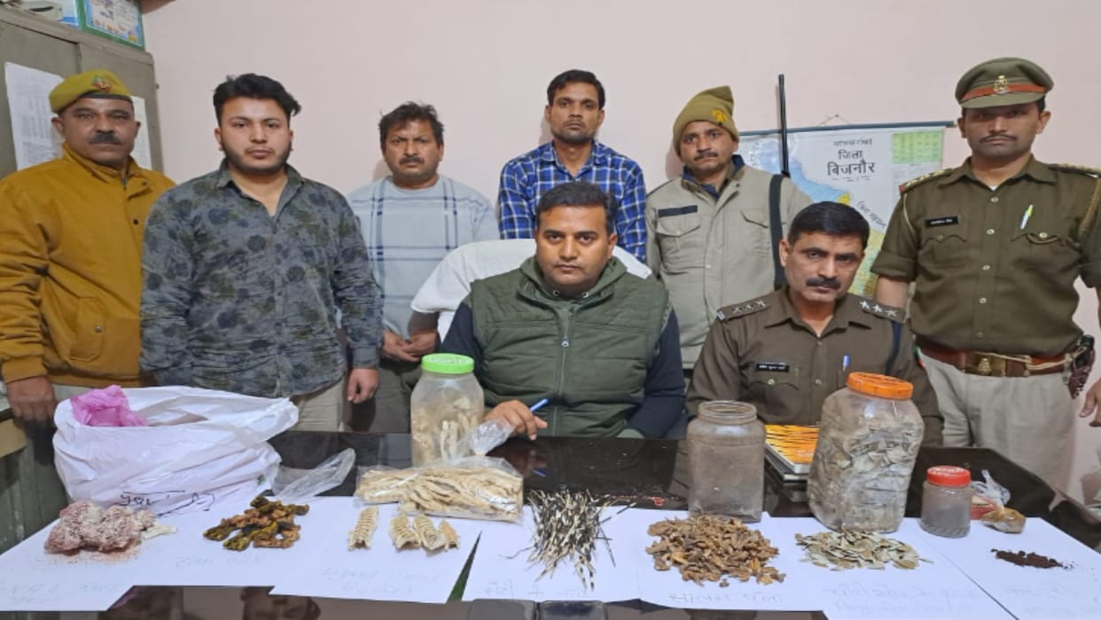 BIJNOR: case filed against three including father-son for selling Remains of banned animals and birds