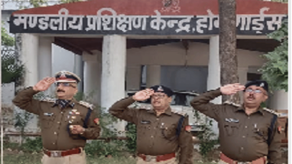 60th Raising Day celebrated at Divisional Training Center of Home Guards in agra