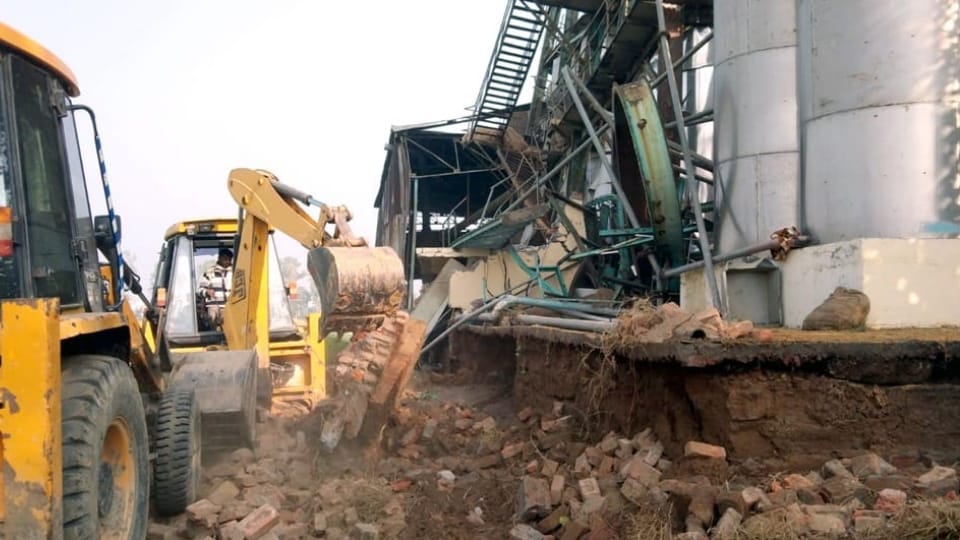 Rice Mill Boiler collapsed in Jind Update News