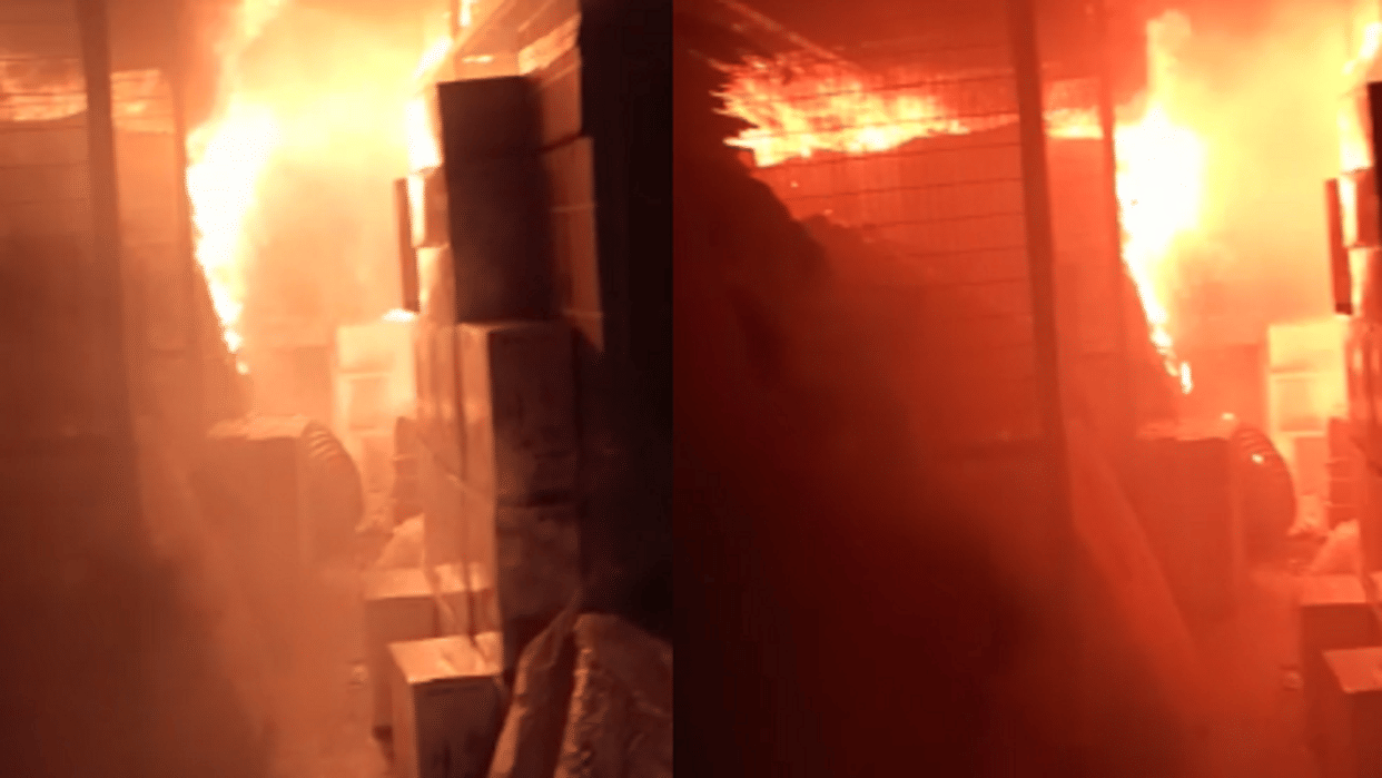 Delhi Fire: Fire breaks out in factory in Jhilmil industrial area, 11 fire tenders on the spot