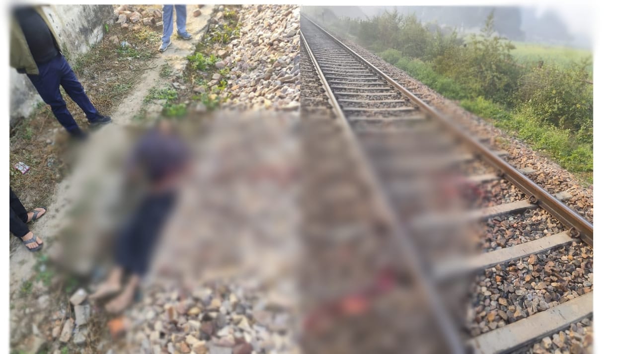 Husband died by train after wife refused to drink alcohol in Kanpur