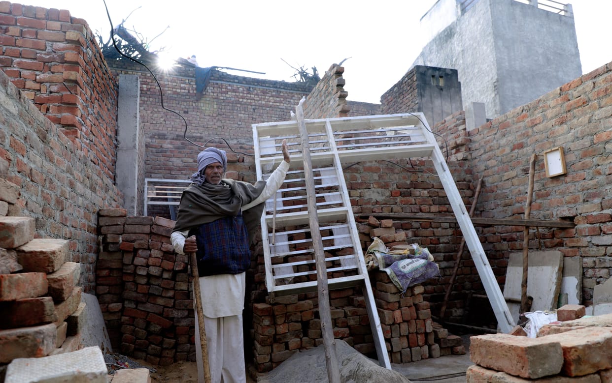 Hope broken from PM's residence, dust accumulated on the files, the poor are spending cold nights in the open