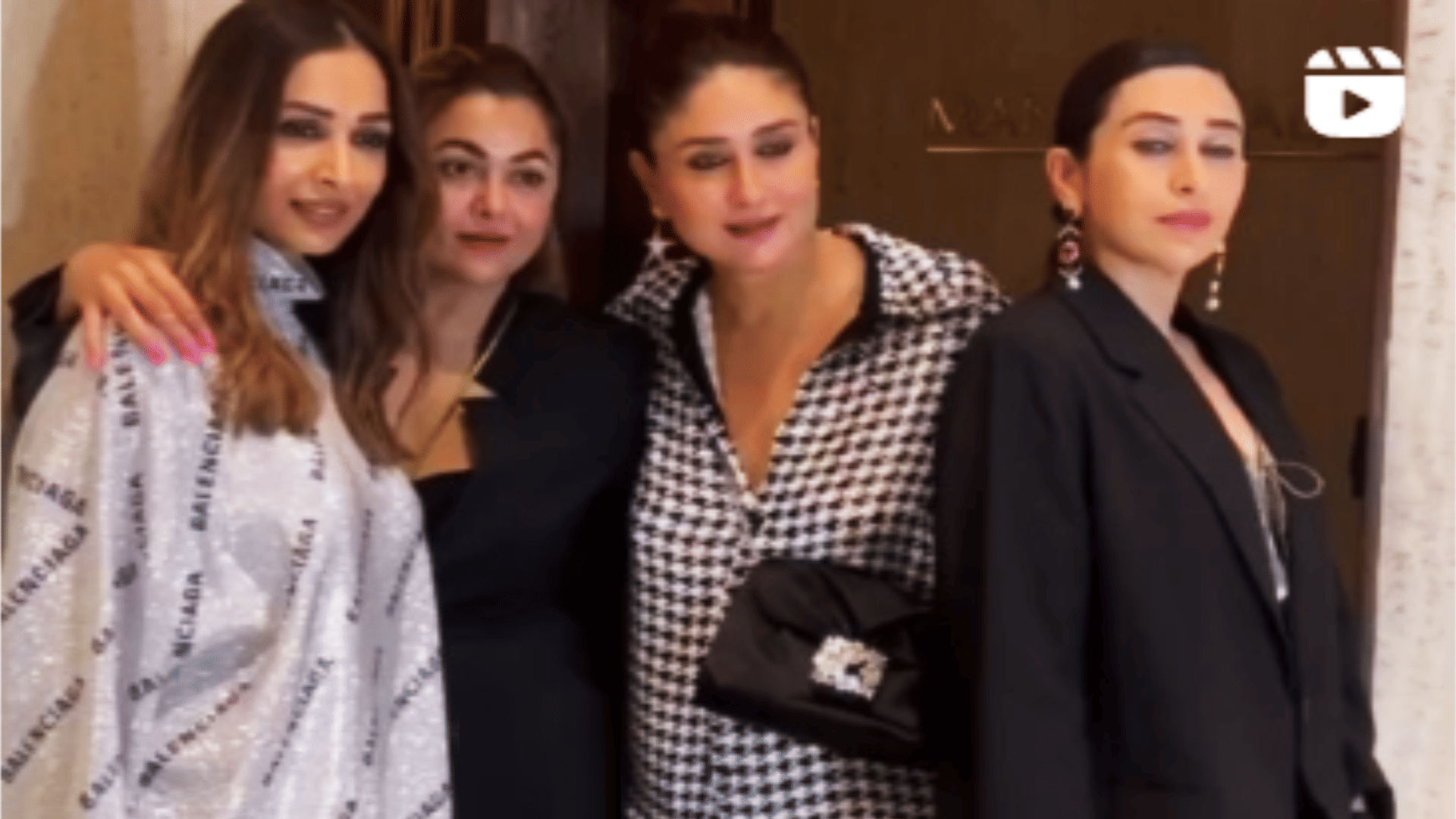 Manish Malhotra birthday party Sara Ali Janhvi Gauri Khan kareena shilpa nora kriti malaika stylish looks