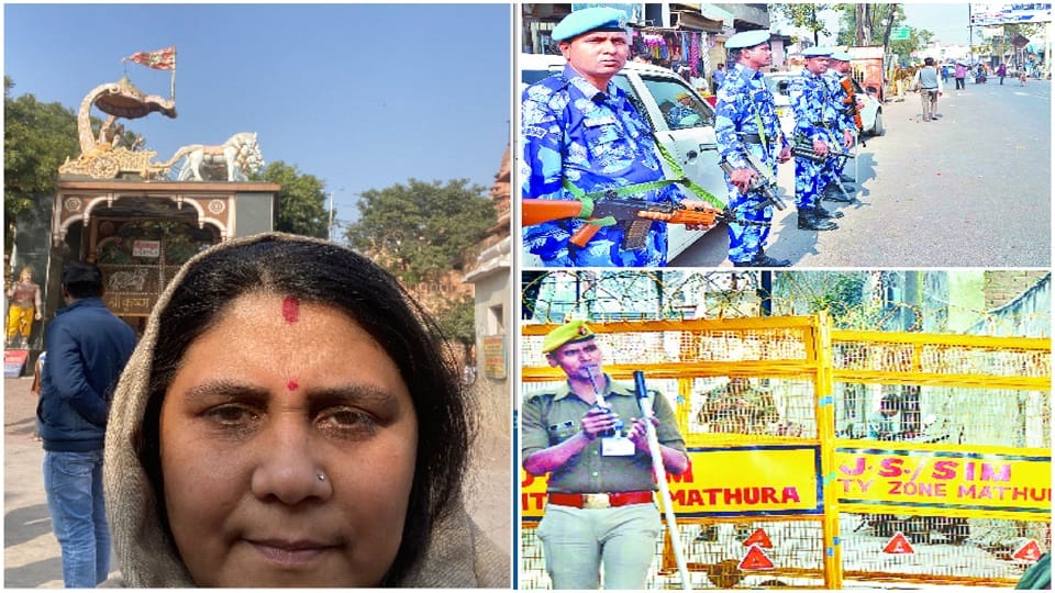 Netaji Subhash Chandra Bose great granddaughter disguised herself to reach Shri Krishna birthplace mathura