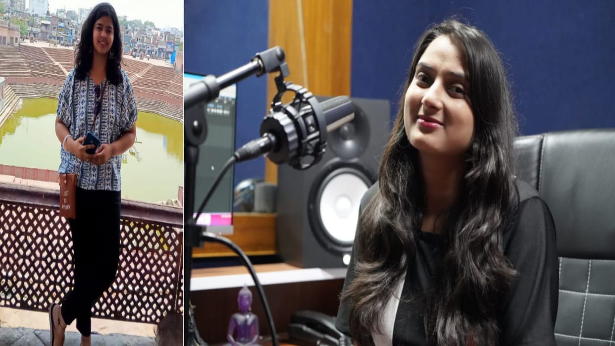 MJMC topper Vanshika will get Atul Maheshwari Gold Medal and Muskan will get Murari Lal Maheshwari Gold Medal
