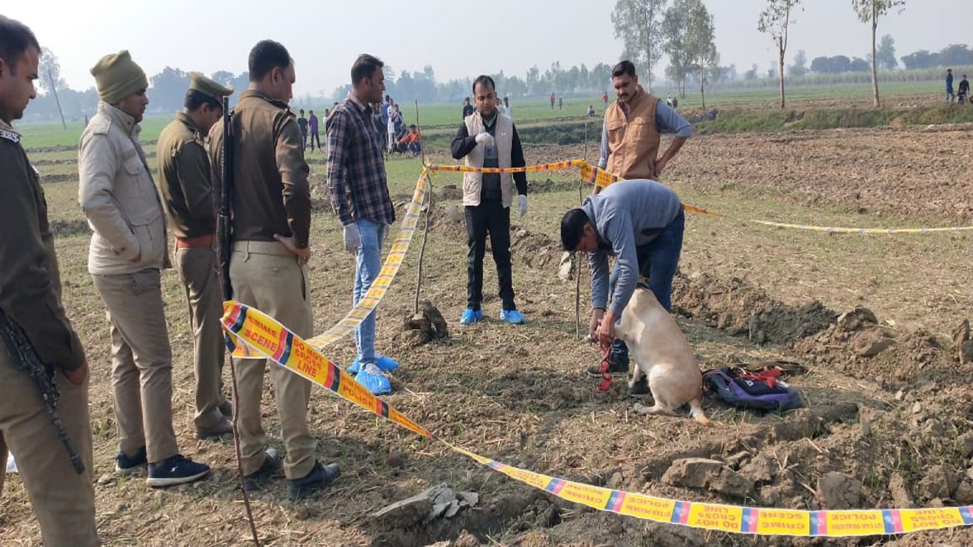 Five including father and grandfather arrested in murder of 10 year old girl