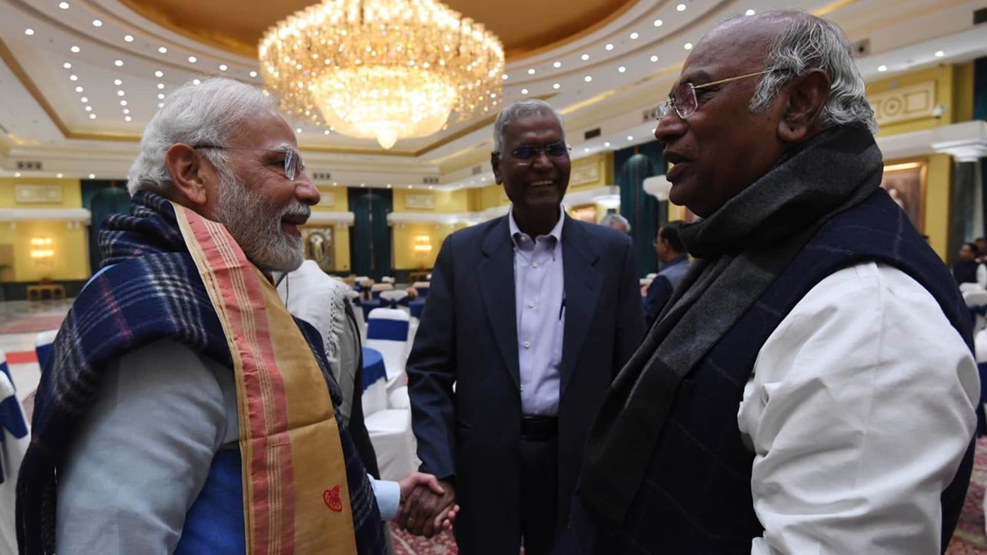 G20 All Party Meeting PM Modi Laughing With Opposition Leaders After Election Campaign Read More