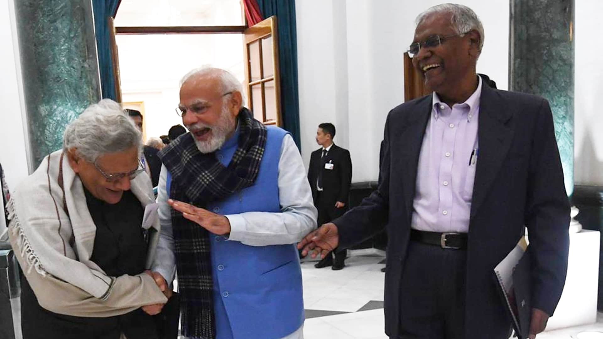G20 All Party Meeting PM Modi Laughing With Opposition Leaders After Election Campaign Read More