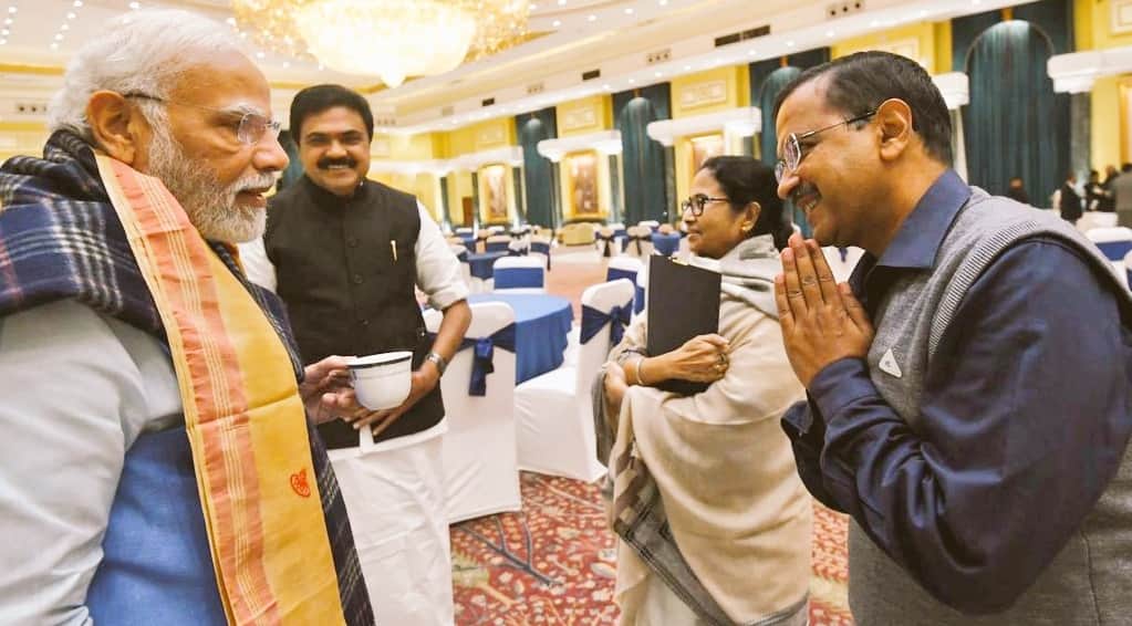 G20 All Party Meeting PM Modi Laughing With Opposition Leaders After Election Campaign Read More