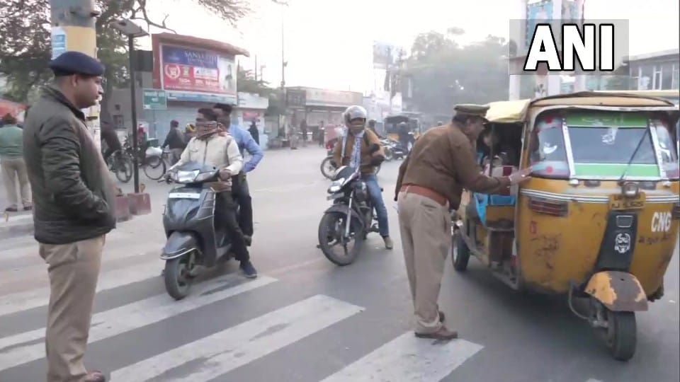 Shri Krishna Janmabhoomi and Shahi Idgah Masjid security tight in Mathura