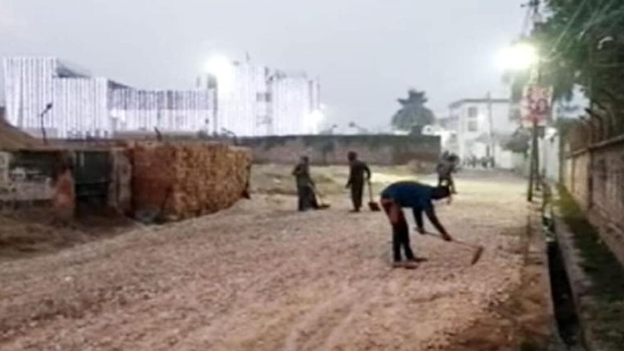 CM Yogi Nukush Fatima road started being built before marriage