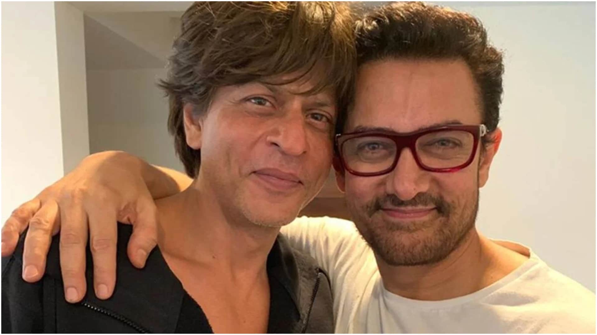 Vivaad Bollywood Ke Aamir Khan said Shah Rukh Is Licking My Feet  Then went to King Khan house to apologize