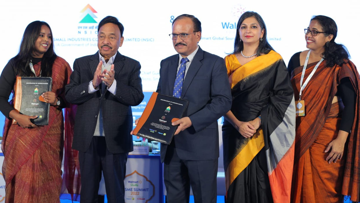 wallmart and flipkart will help msme's to grow, export of this sector will increase