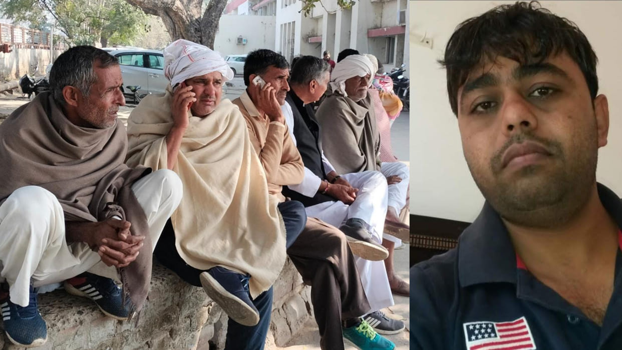 Two youths died in a road accident in Bawanikheda of Bhiwani