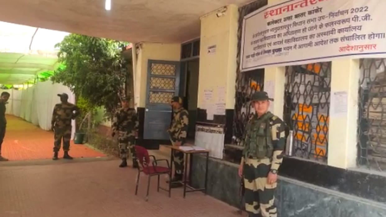 bhanupratappur by-election; vote counting from 8 am tomorrow in kanker
