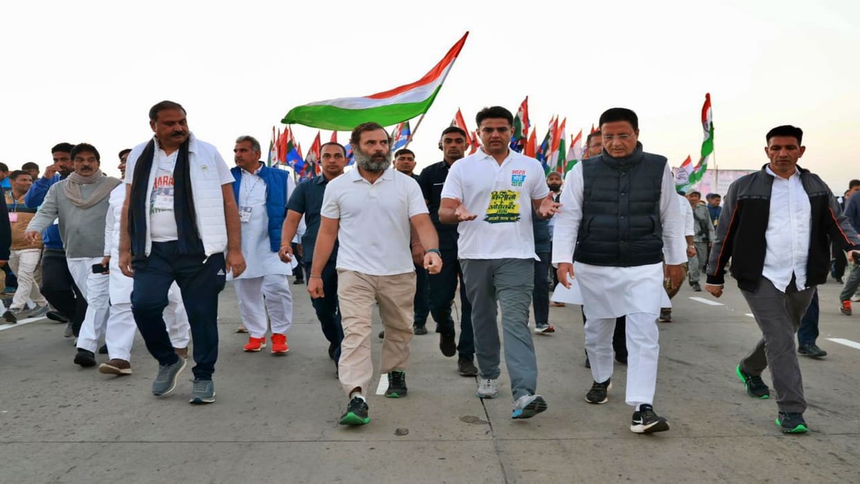 Bharat Jodo Yatra Rahul Gandhi visit to Kota Rajasthan