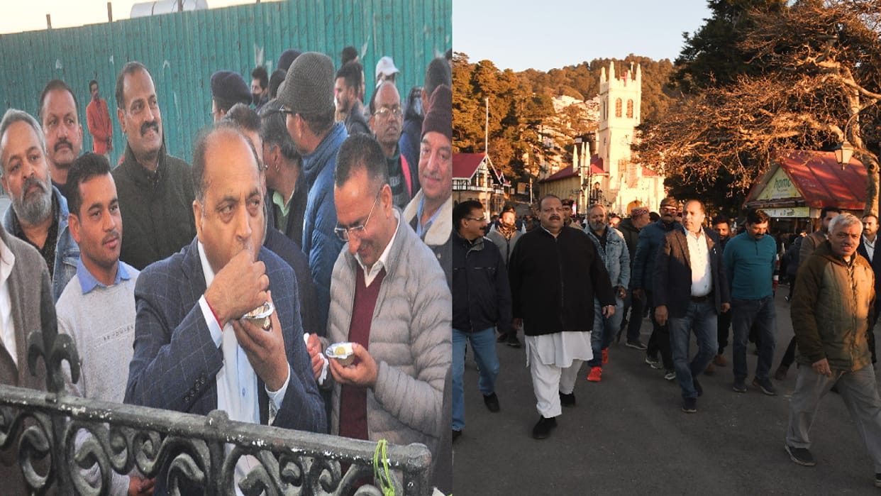 Himachal Election 2022, For the first time CM Jairam will listen to the results in Shimla outside his home are
