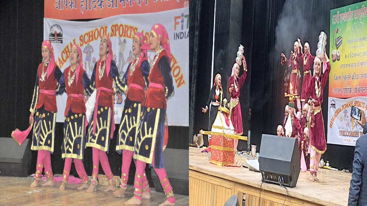 Cultural Meet, Bilaspur in folk dance, Solan winner in musical instrument tied with cultural presentations at