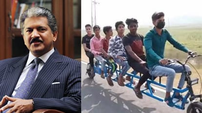 Photos: Why is this electric bike made of junk things going viral? Which was also shared by Anand Mahindra