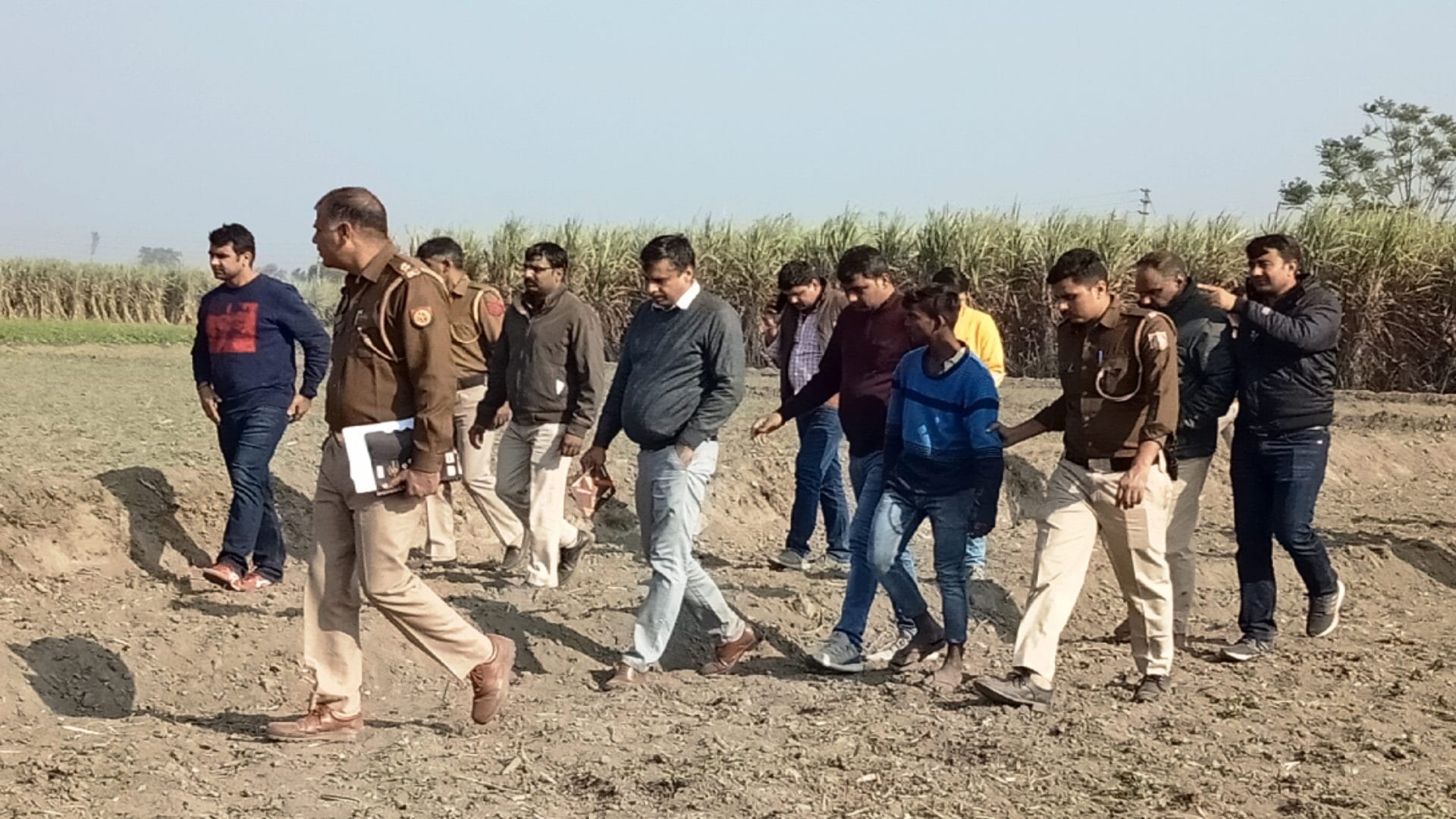 Delhi police have recovered a body of little child in forest of Nangla Isa Village of Meerut