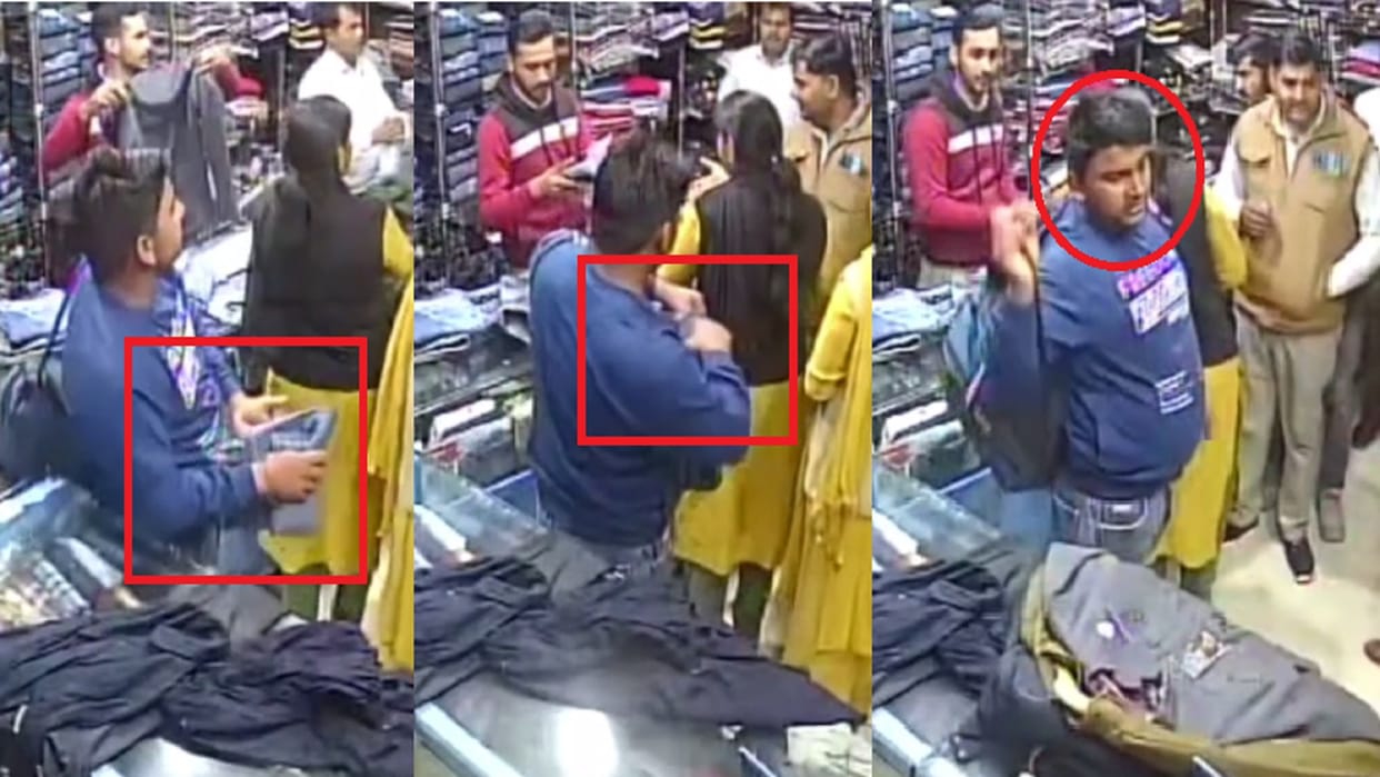 Stolen jeans returned after video went viral