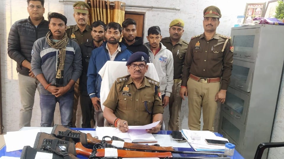 Five accused arrested for Harsh firing in wedding ceremony in firozabad