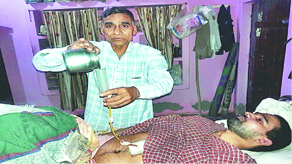 constable in coma for five years but police department presumed dead in Agra