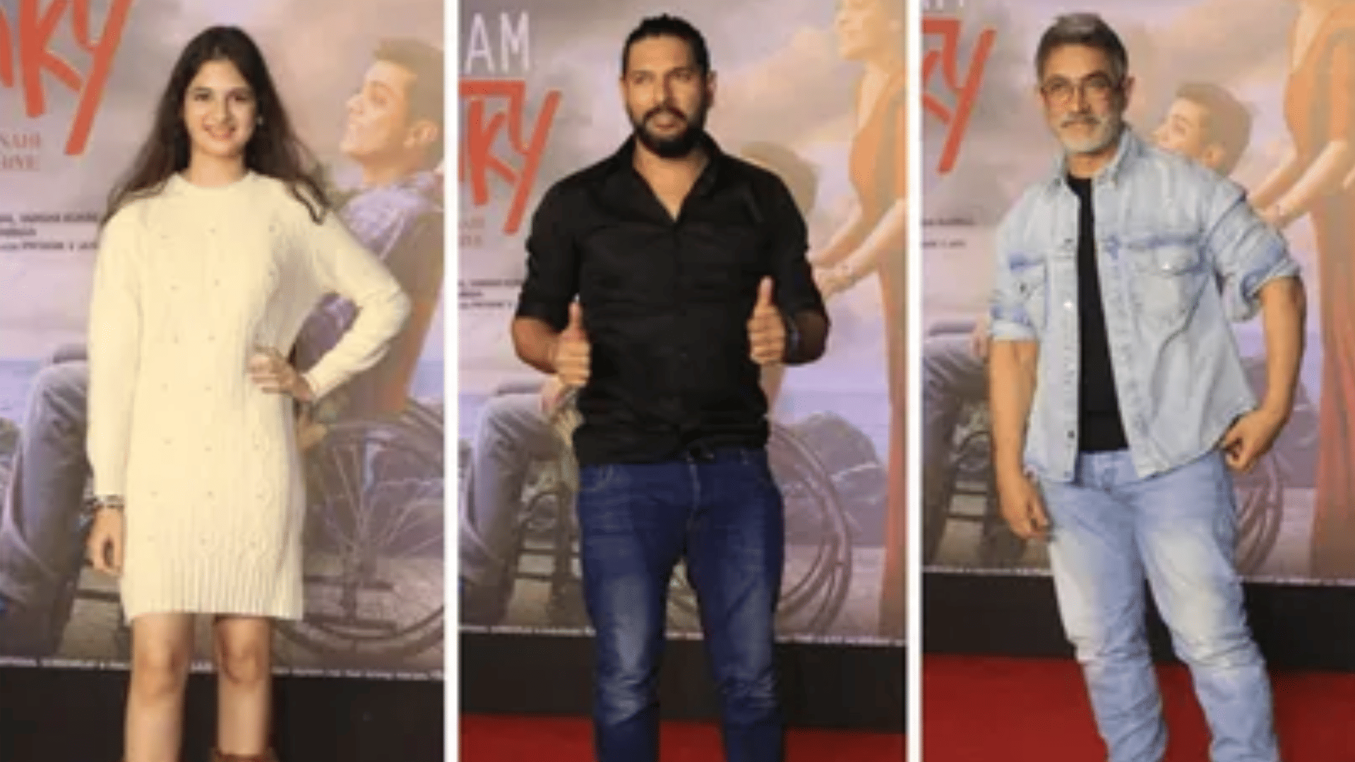 Aamir Khan unique look at screening of kajol film Salaam Venky users trolled actor