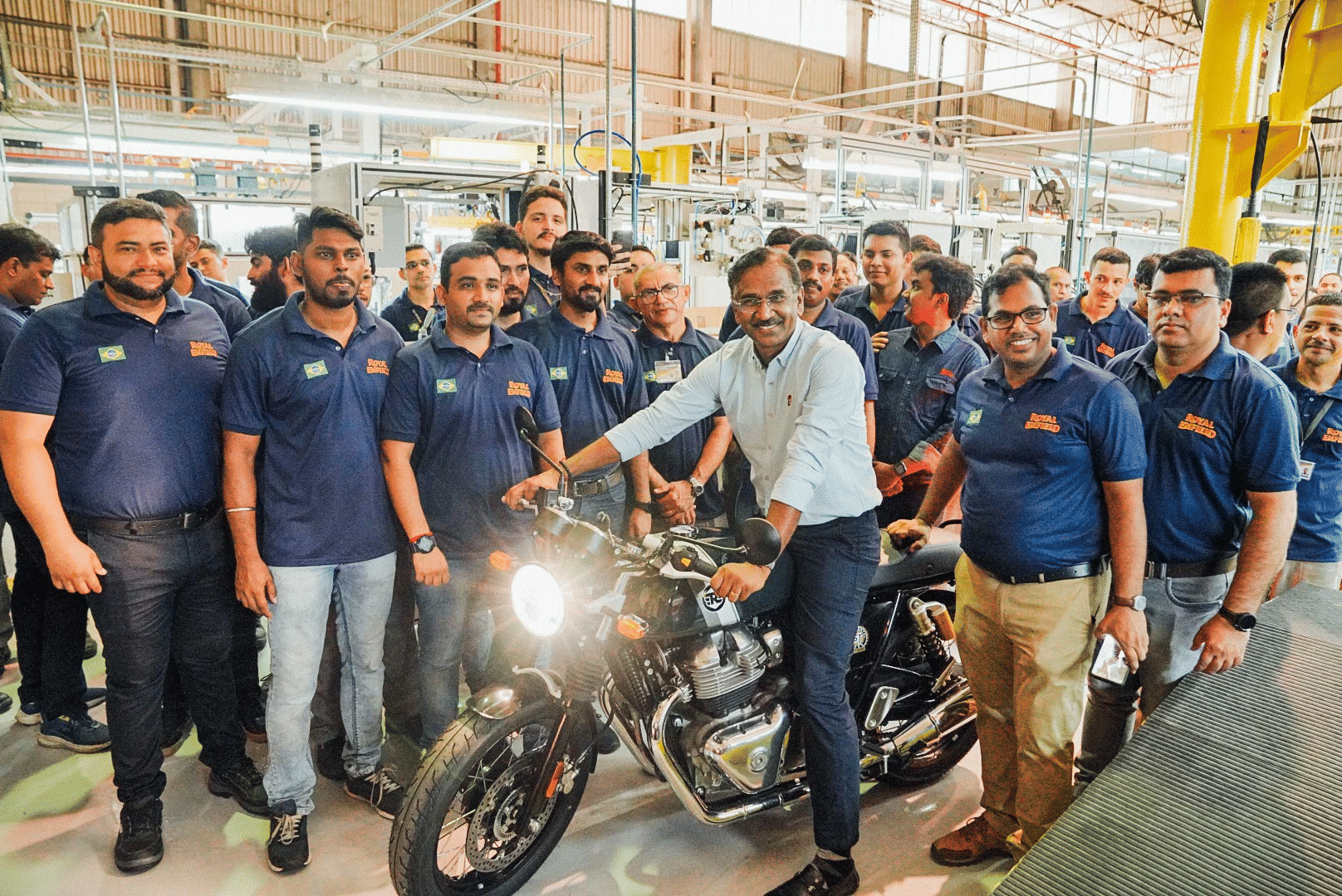 Royal Enfield Starts Operations At Its New Ckd Assembly Plant In Brazil Royal Enfield International Market
