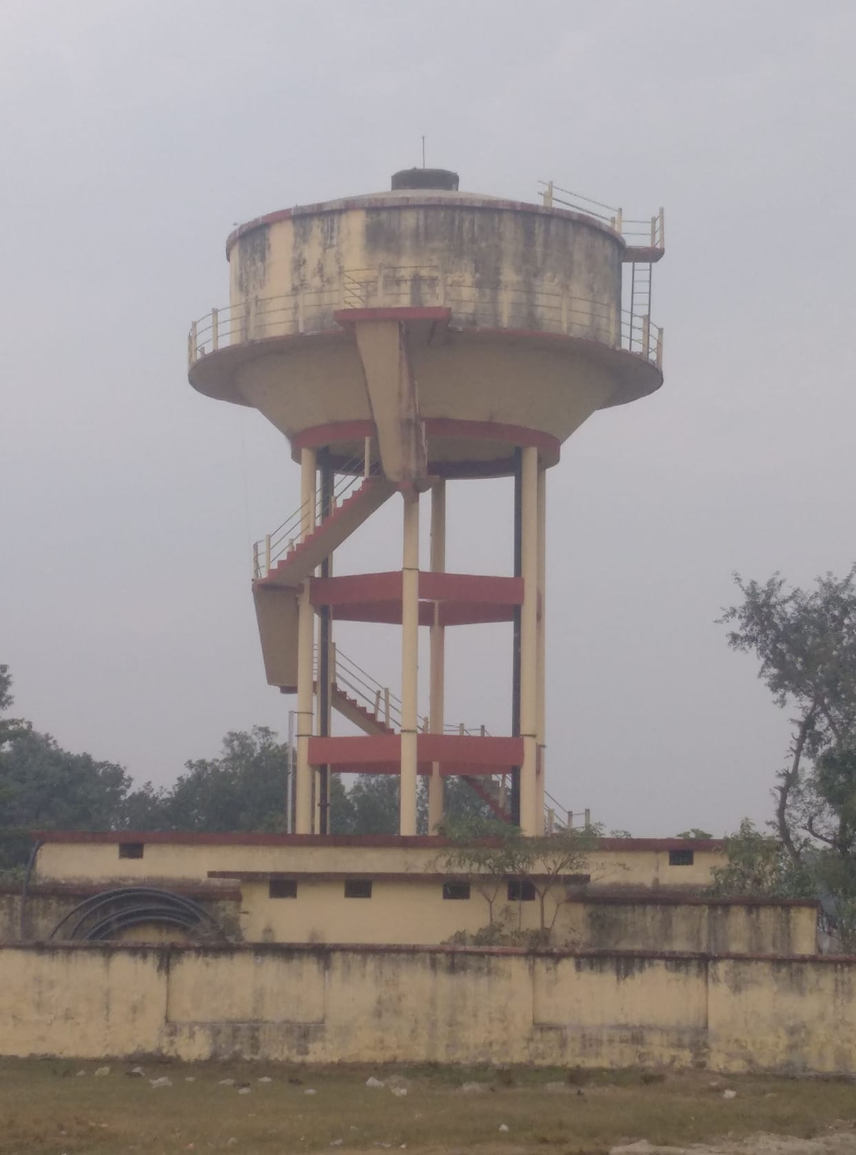 Picture of incomplete development showing to claimants