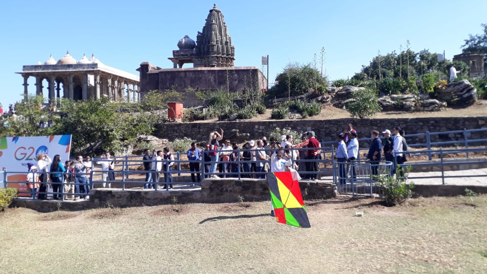 G-20 delegation visited Kumbhalgarh fort Rajsamand