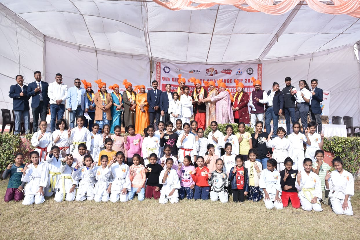 Karate Challenge Cup: Girls won 75 gold, 72 silver and 136 bronze medals