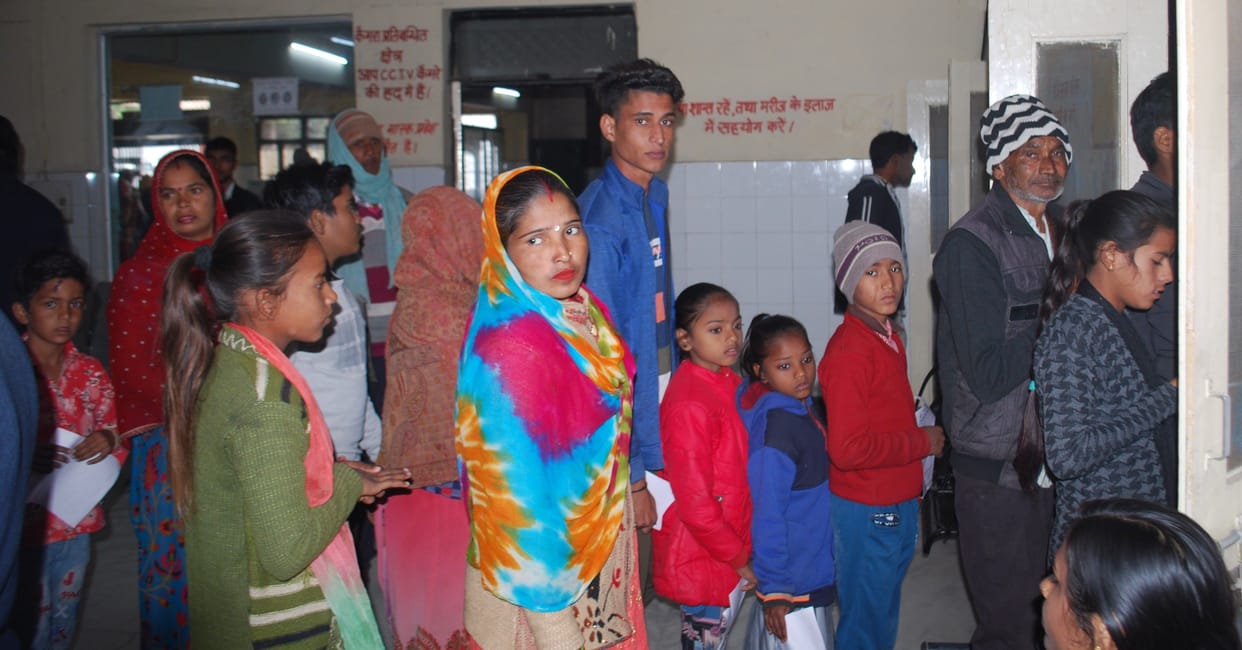 Hathras: Fever patients reduced, now skin disease attack