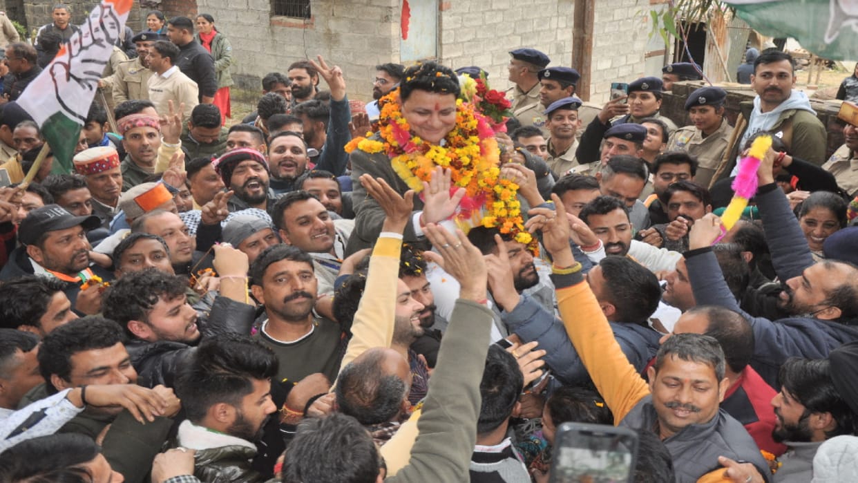 Himachal Election Result 2022 4 Districts Including Kangra Made Strong Way to Congress Govt News in Hindi