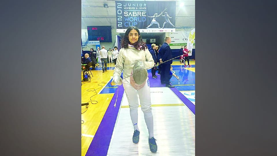 Five fencers of jammu kashmir to represent india in Junior Saber World Cup in Germany