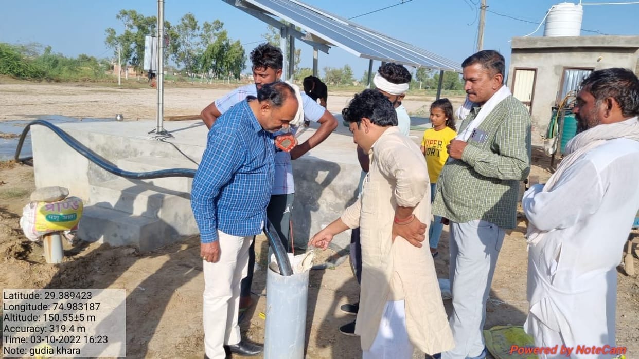 In the first phase, 17 tubewells have been installed in the bean-affected area at a cost of Rs 35 crore.