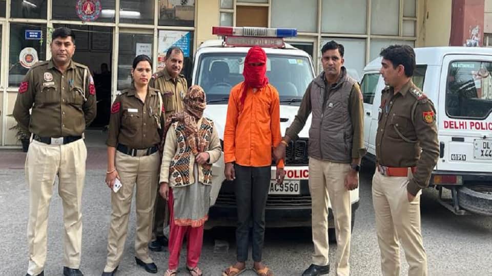 Woman kills husband along with lover in Delhi s Mandawali