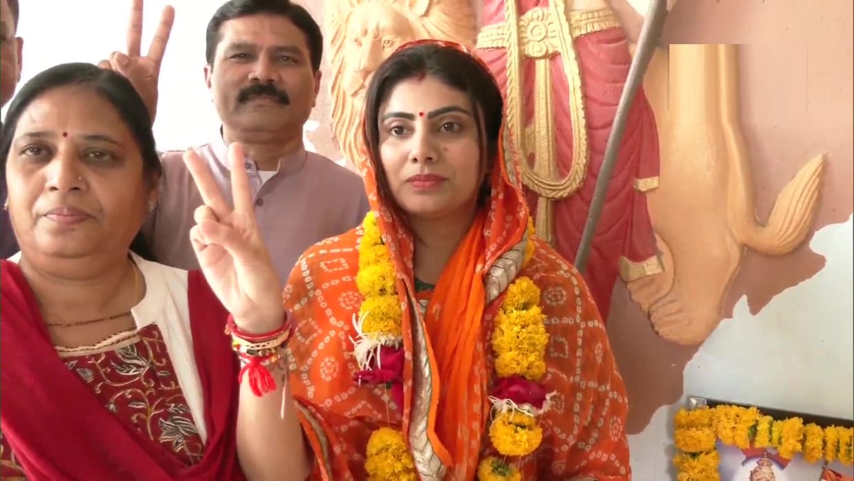Rivaba Jadeja said Gujarat was with BJP and will continue to be with them
