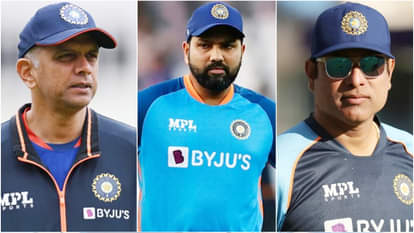 राहुल द्रविड़, रोहित शर्मा और वीवीएस लक्ष्मण