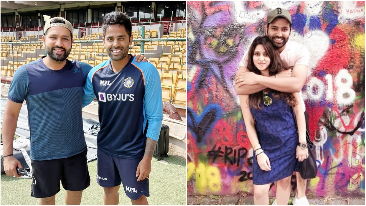Wife Ritika Sajdeh and Suryakumar Yadav leads wishes as Rohit Sharma sets internet on fire India vs Bangladesh