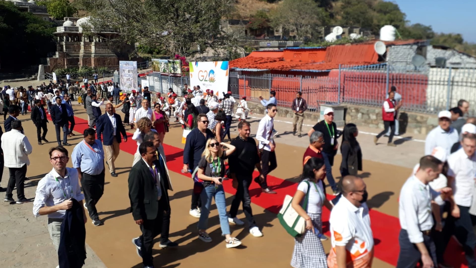 G-20 delegation visited Kumbhalgarh fort Rajsamand