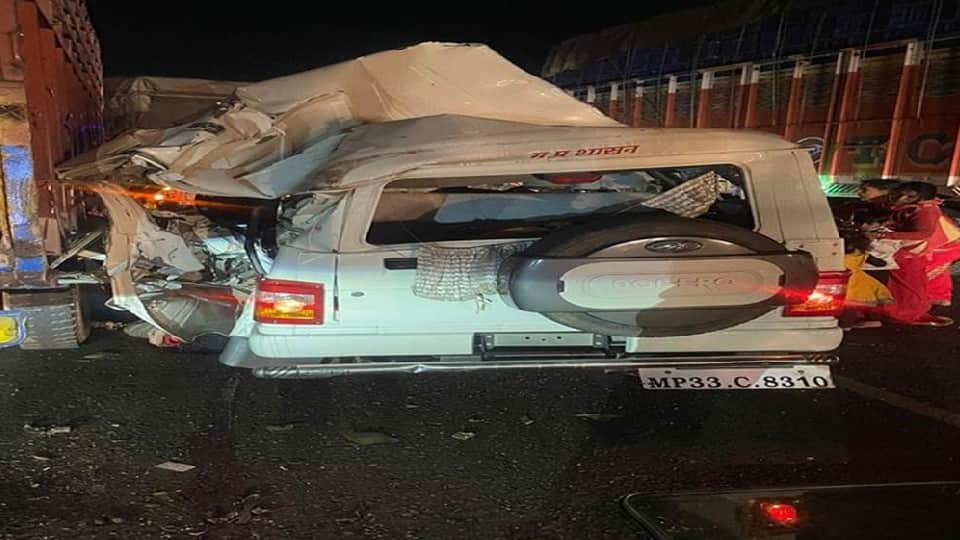 Seven people died in road accidents in Madhya Pradesh