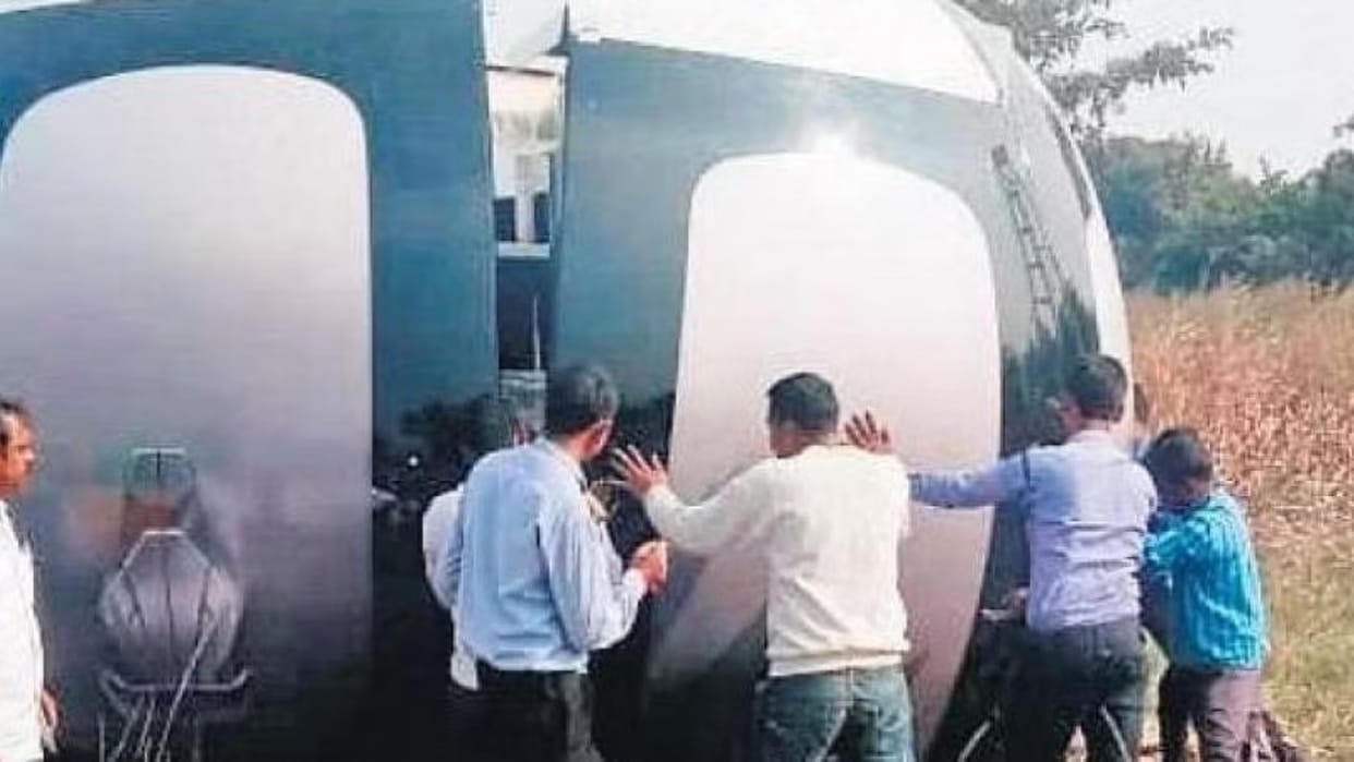 Test flight of space tourism firms capsule successfully conducted in Hyderabad