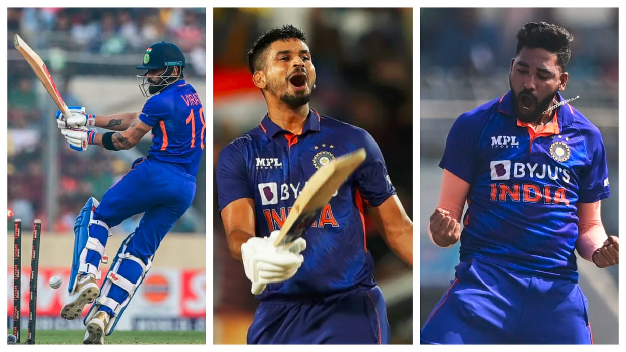 Team India 2022 worst year for Virat Kohli in ODIs Shreyas iyer India best batsman Siraj ahead among bowlers