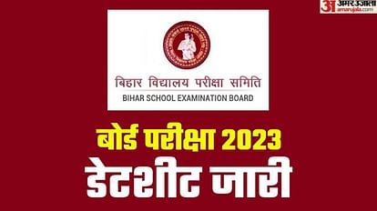 Bihar Board Exam 2023 Datesheet