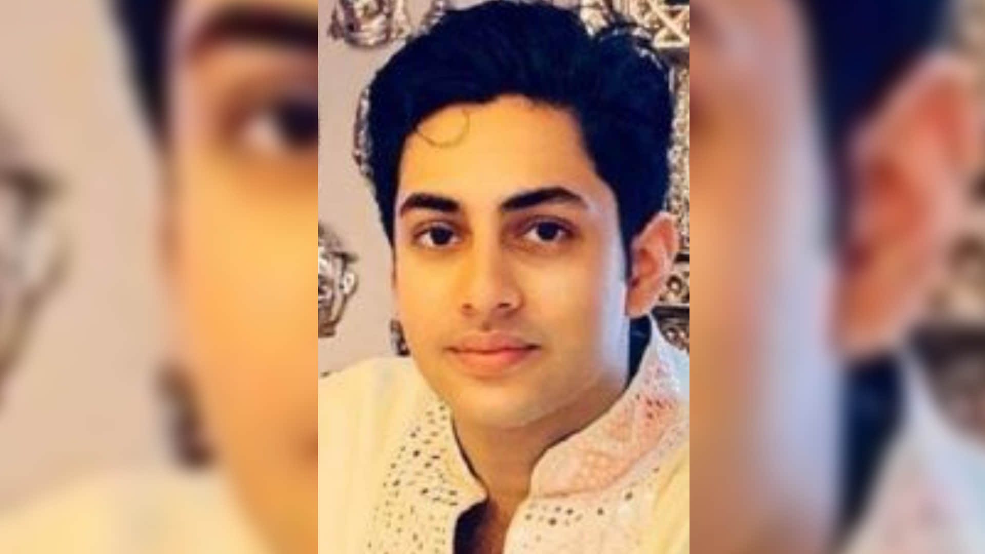 Amitabh bachchan grandson agastya nanda gives flying kiss to shah rukh khan daughter suhana khan video viral