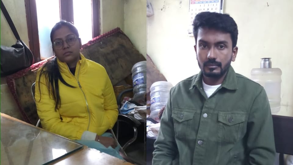 Two including woman arrested for supplying drugs in courier parcel