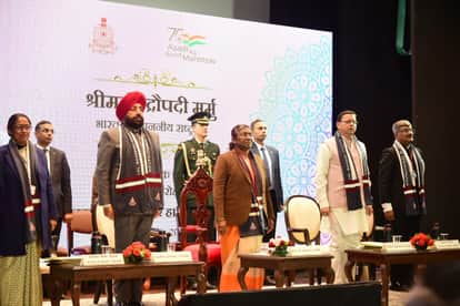 एलबीएस अकादमी में राष्ट्रपति द्रौपदी मुर्मू