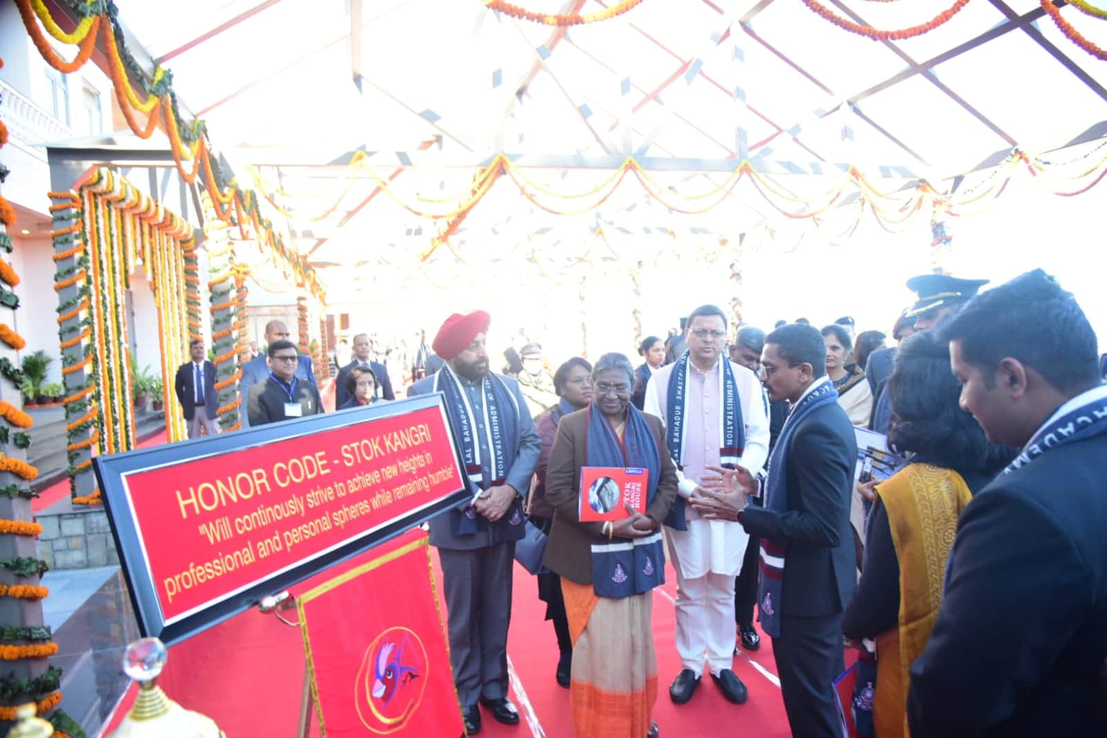 President Draupadi Murmu gave mantra to ias officers in LBS Academy Mussoorie Visit