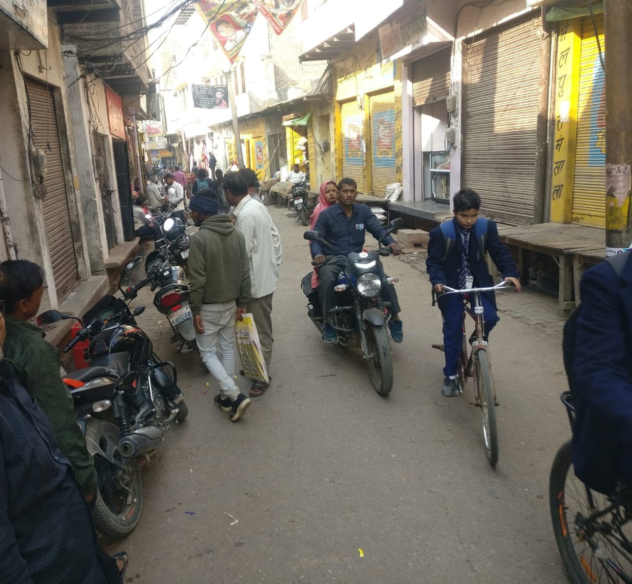 GST team conducted survey in many areas of the city